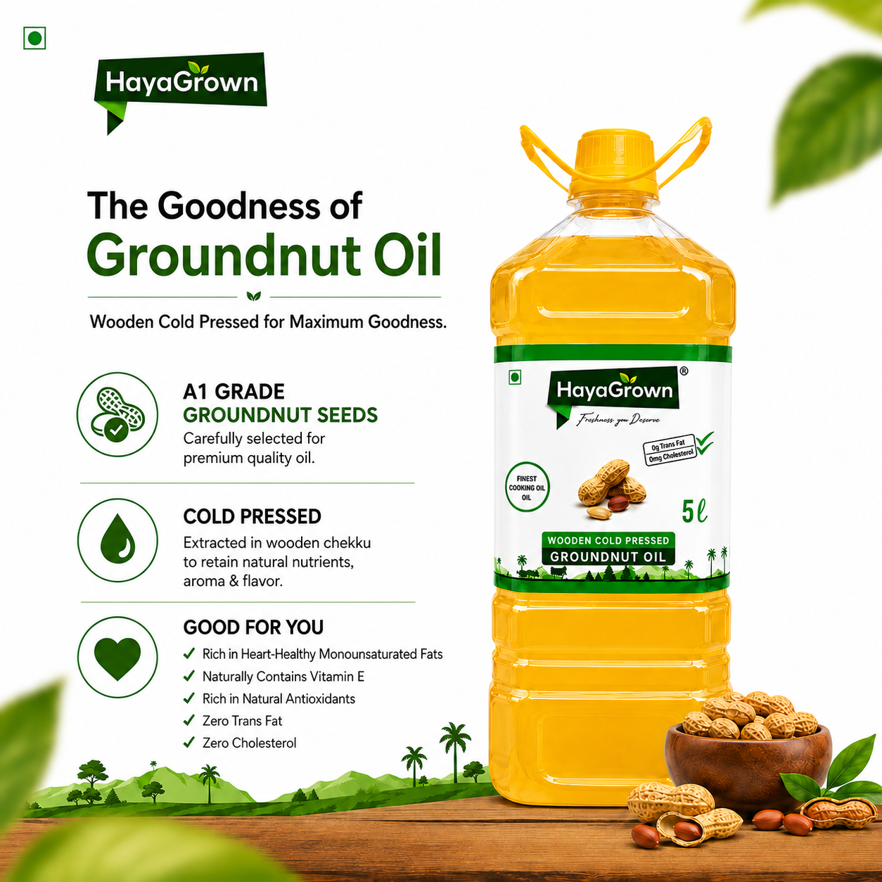Groundnut Oil - 5L
